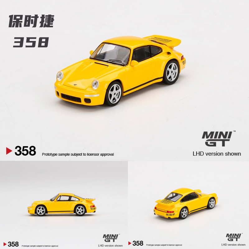 汽车模型CTR展示收藏保时捷358