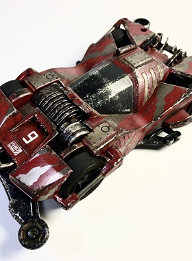 田宫四驱车四驱兄弟手工做旧涂装战损巨无霸涂装FMA底盘19452