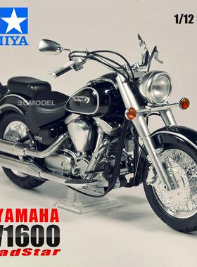 田宫摩托车模型 14080雅马哈XV1600公路之星摩托车 1/12