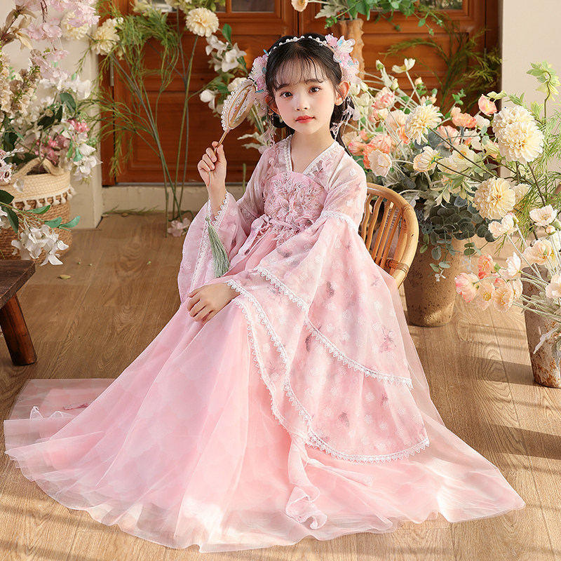 苏梦绣新款日常可穿女童超仙汉服