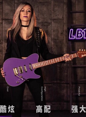 Ibanez爱宾斯依班娜LB1-VL电吉他LariBassilio签名款