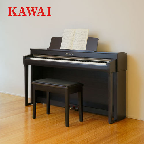 KAWAI 卡瓦依电钢琴CA450YB 三角电钢琴立体演出88键重锤钢琴实木
