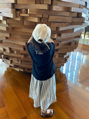 YUSONG◆童装亚麻九分裤