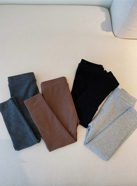 YUSONG◆2025秋冬新款男女童装保暖休闲时尚松紧腰宝宝打底裤长裤