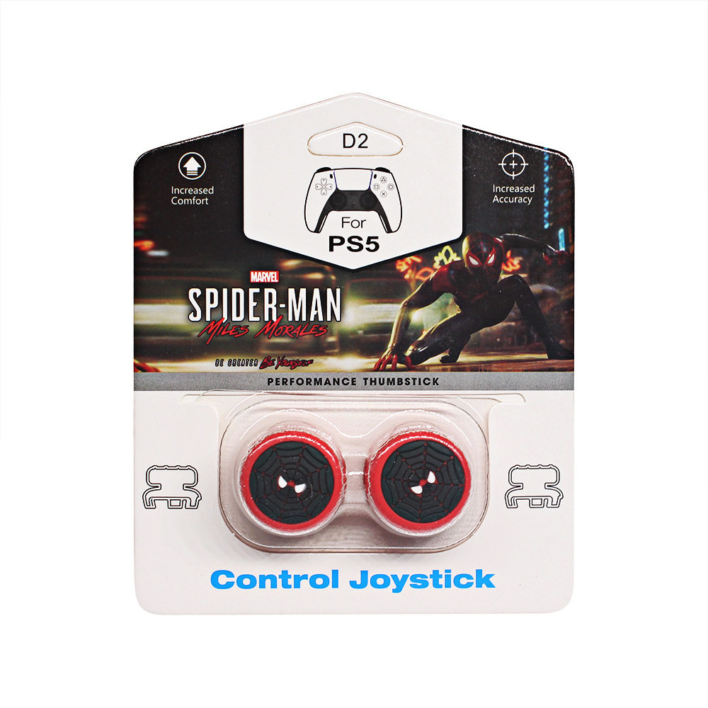 새로운 게임 콘솔 제품 PS4|PS5 게임 컨트롤러 액세서리 실리콘 캡 핸들 로커 엄지 캡 테마 커버 높이기