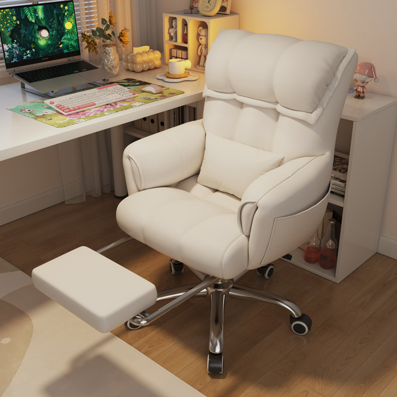 电脑椅子舒服久坐宿舍大学生学习靠背家用转椅化妆书桌电竞沙发椅