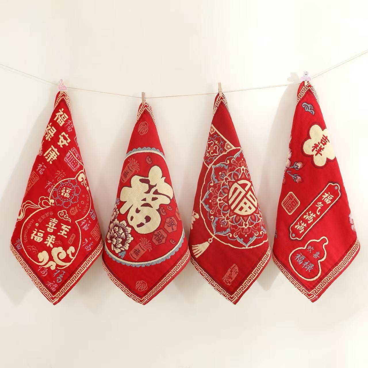 新款柔软水洗棉毛巾纯棉纱布洗脸大方巾可爱挂式擦手巾婴儿a类