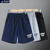 男童加肥加大短裤 青少年男孩黑色短裤 夏季 2026新款 外穿 薄款 胖童装