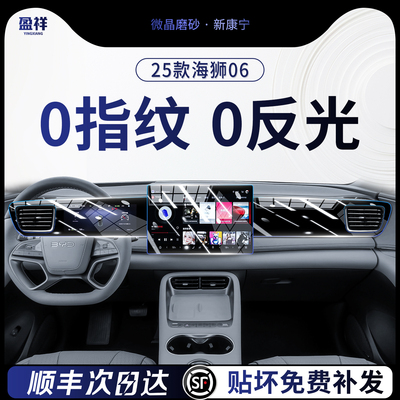 25款海狮06屏幕钢化膜