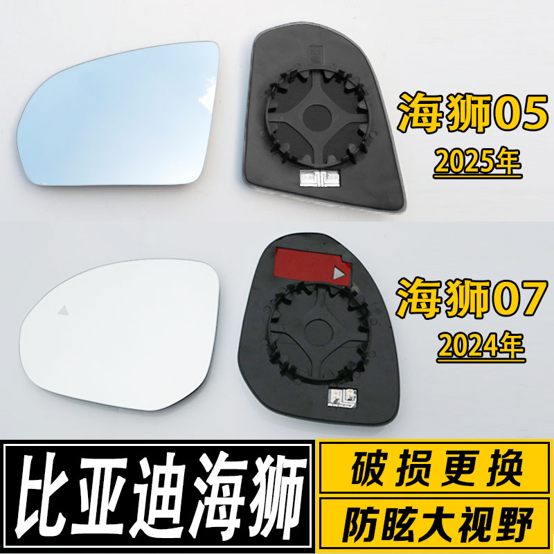大视野广角防炫目后视镜片