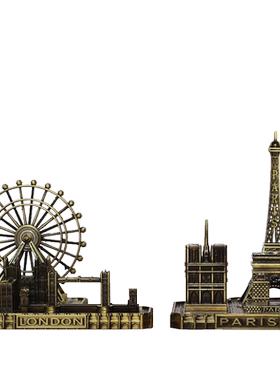 地标建筑模型桌面摆件大本钟