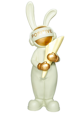 简约轻奢风客厅创意落地大摆件