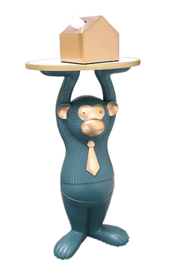 猴子电视柜沙发轻奢风落地摆件