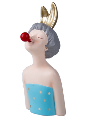 泡泡女孩送新人礼物装饰品轻奢风