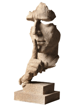 欧璟美沉默是金抽象软装工艺品