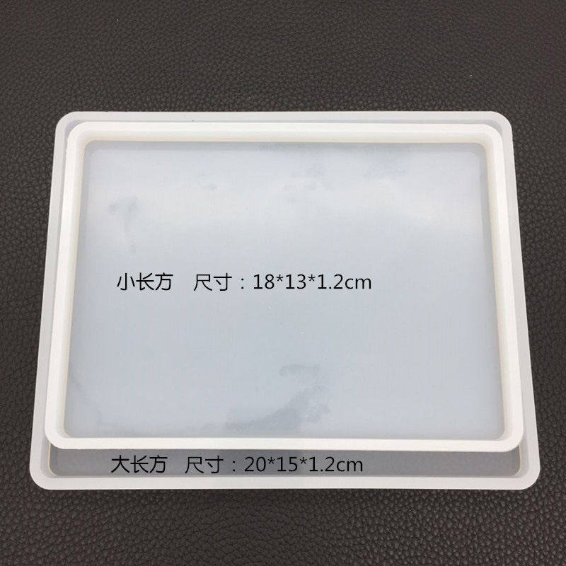 DIY水晶滴胶压泥板摆台镜