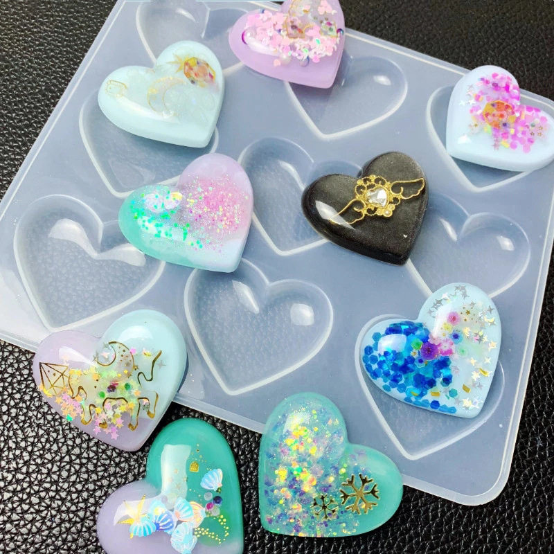 diy水晶滴胶环氧树脂项链饰品摆