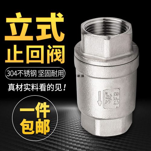 304不锈钢立式止回阀敏强