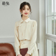 国风盘扣衬衫 女2026春季 新款 慕兔新中式 设计感小众法式 独特小上衣