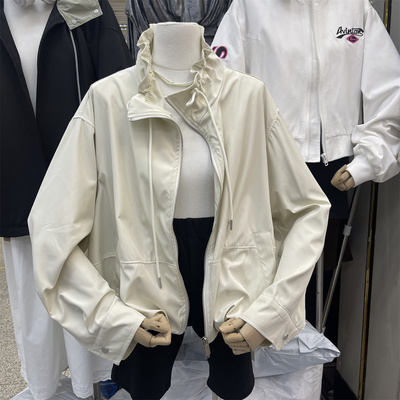 韩版通勤户外冲锋衣短外套