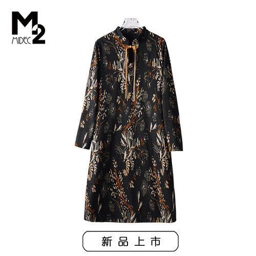 中式国风提花针织M2女装