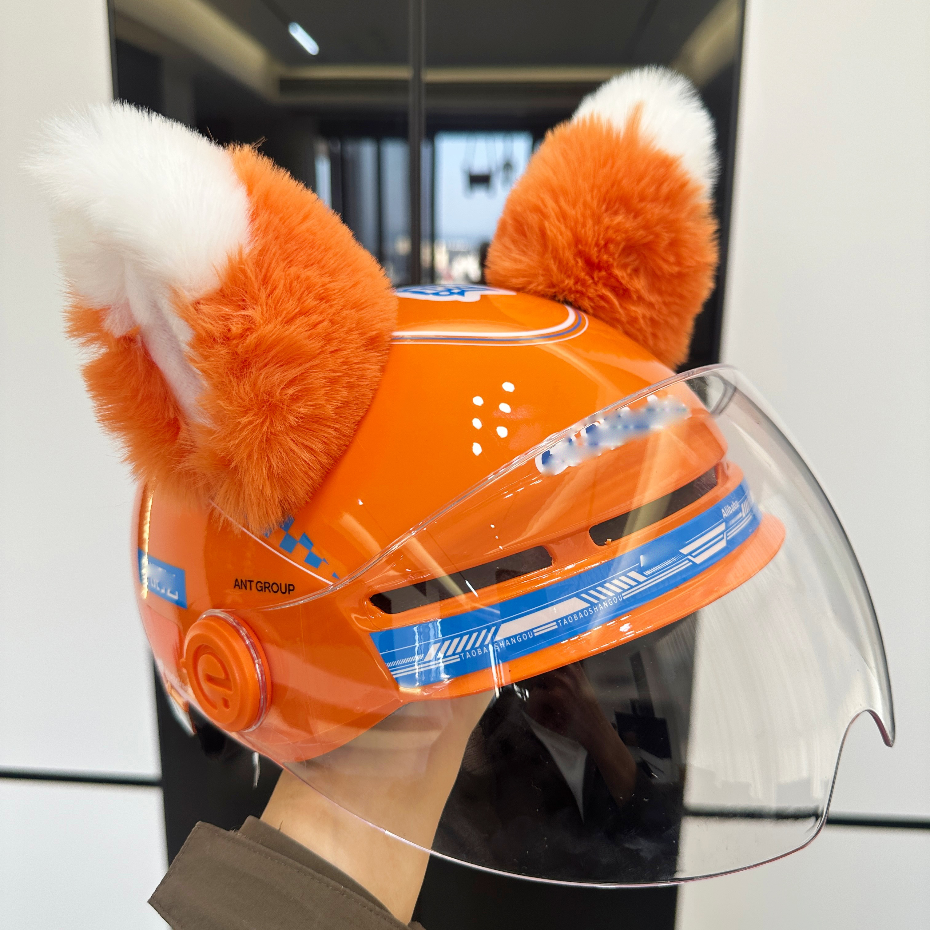 淘宝闪购头盔装饰品耳朵