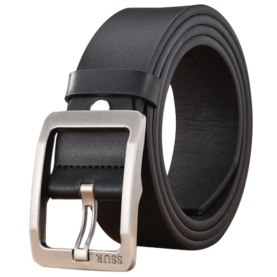 学生韩版简约年轻潮人针扣皮带