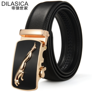 腰韩版 皮带男真皮牛皮自动扣商务休闲青年男士 中年腰带潮学生裤