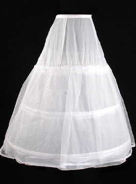 衬裙三圈加纱撑裙三层加纱衬裙三圈加纱群撑4609-NSLJ