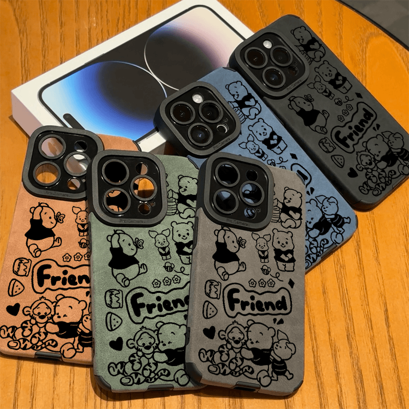 维尼熊friend适用多型号手机壳