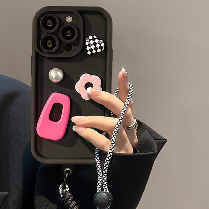 立体发夹公仔适用OPPOReno10手机壳reno9pro+新款reno8/7se保护套0ppo女4/5k可爱k10pro个性a58x/a72/a56s/a5