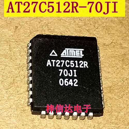 AT27C512R-70JI AT27C512R-12JI 汽车电脑板存储器芯片  全新