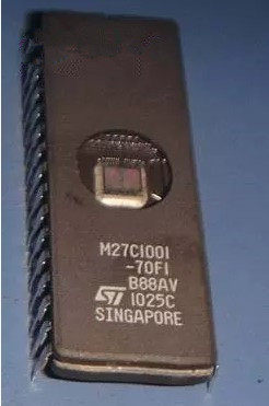 M27C1001-70F1 汽车电脑板常用易损储存器芯片 M27C1001-70F1L