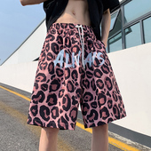 男夏季 休闲五分泳裤 薄款 沙滩裤 花短裤 运动潮牌宽松睡裤 速干大裤 衩