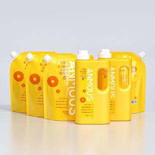 安慕斯婴童金盏花洗衣液皂液宝宝专用去污去奶渍新生儿衣物清洗液