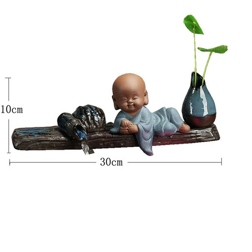 陶瓷禅意流水器摆件家居客厅假山喷泉流水配件部件招财流水工艺品