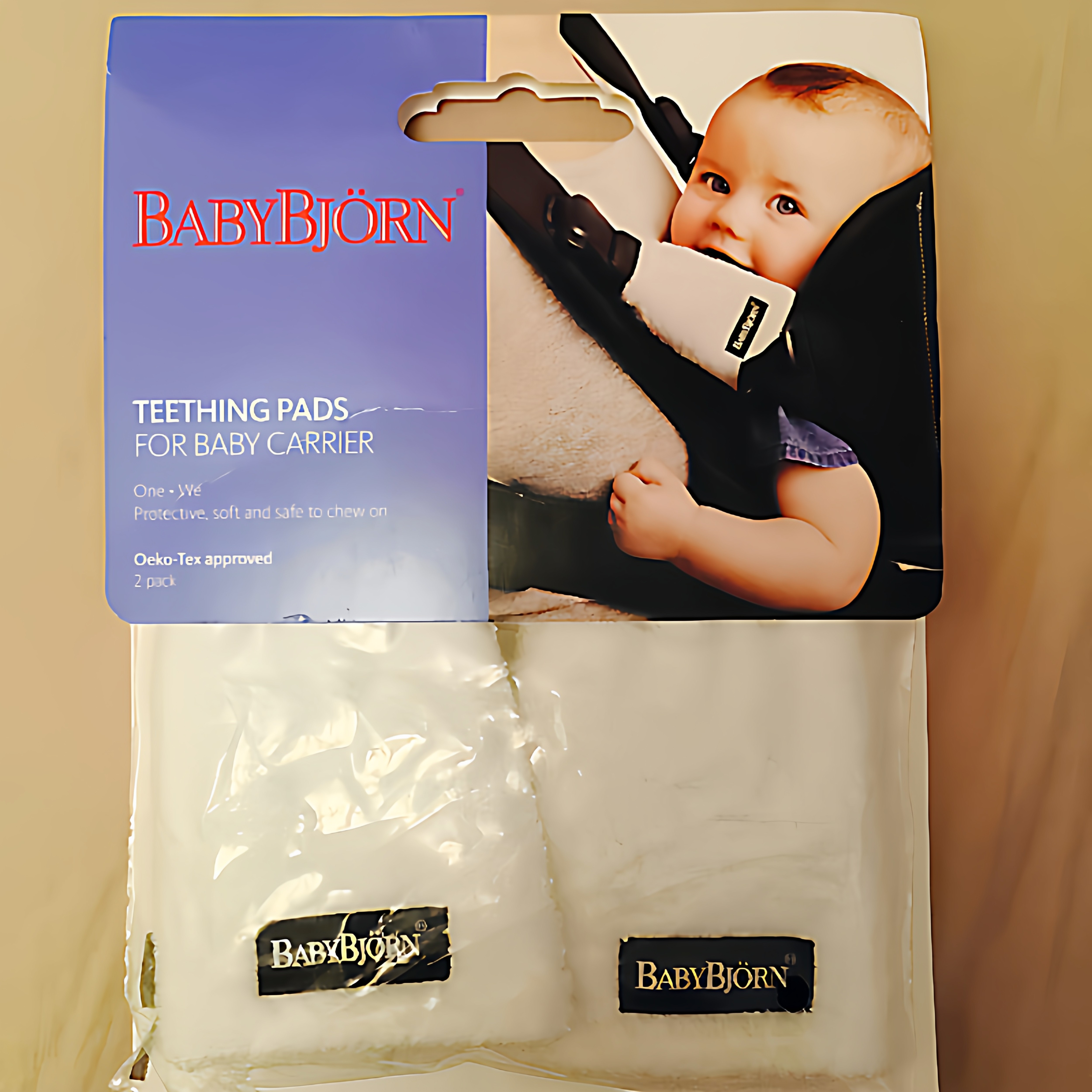 欧行现货 babybjorn  teething pads 婴儿背带肩带防护套