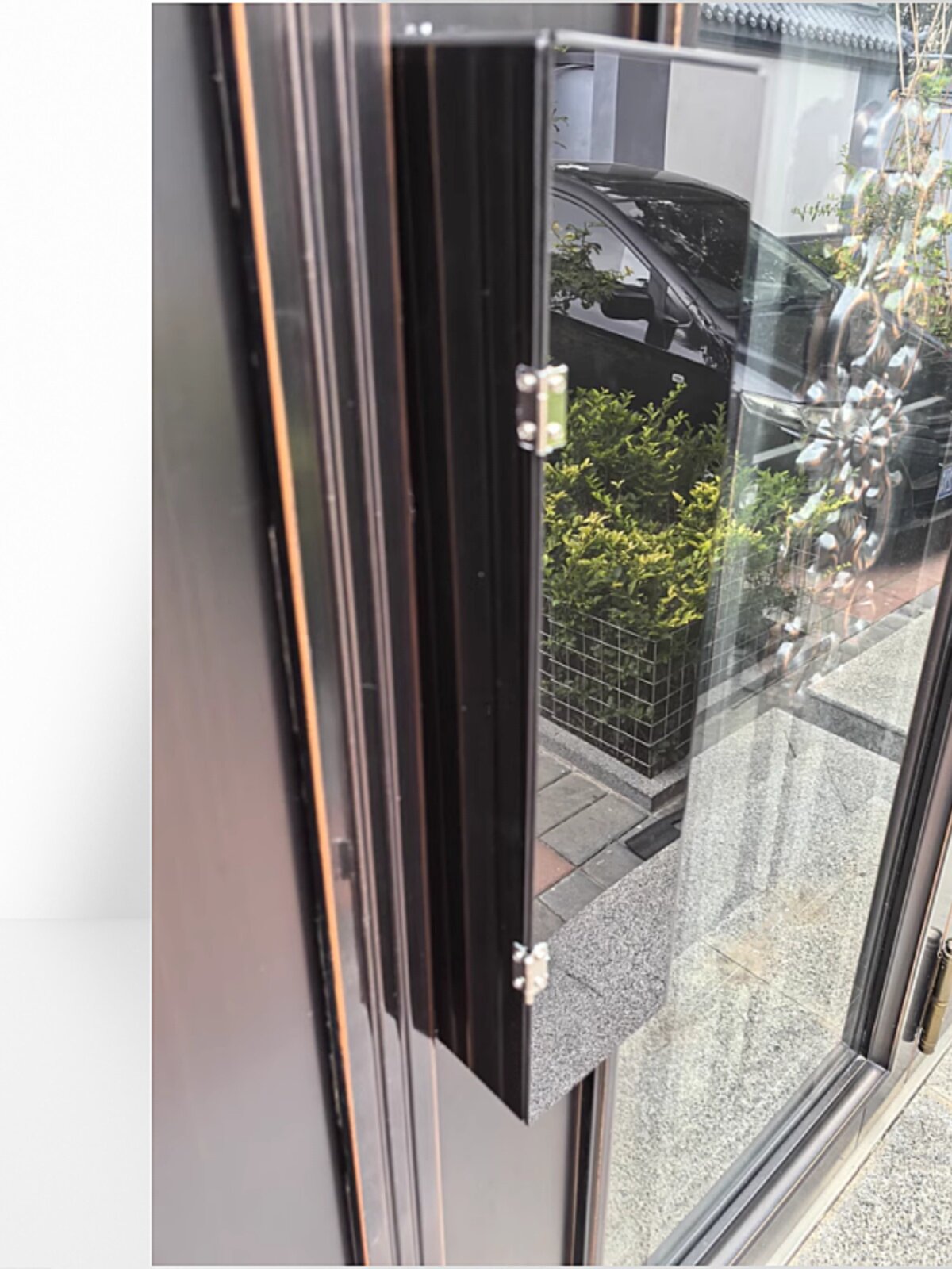 定制智能门锁雨罩户外指纹锁防晒罩电子指纹锁密码防尘盒保护罩