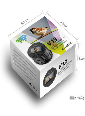 WiFi目镜 V13 户外远距离高清目镜摄像机1.5寸高清拍摄望远镜