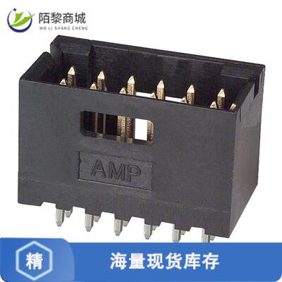 全新原装5-102618-4正品/CONN HEADER VERT 12POS 2.54MM