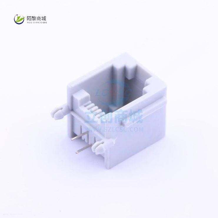 全新原装R-RJ11R02P-A801正品/RJ11 电话插座 6P2