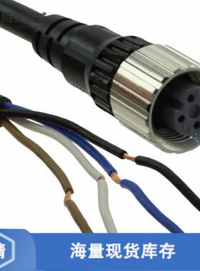 全新原装XS2F-M12PVC4S2M正品/CBL 4POS FMALE TO WIRE