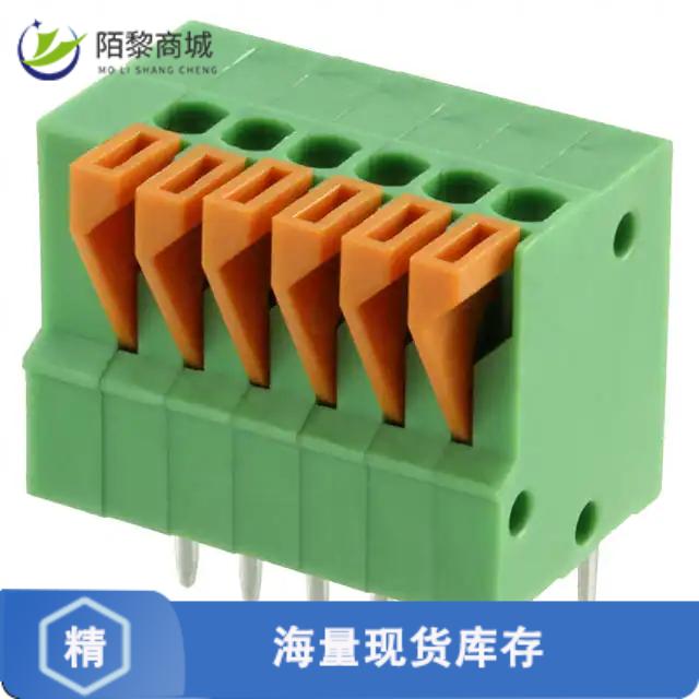 全新原装1-2834015-6正品/TERM BLK 6POS TOP ENT 2.54