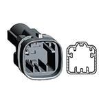 全新原装1544606-1正品/汽车 TAB HOUSING 8MM NG1 1 WAY