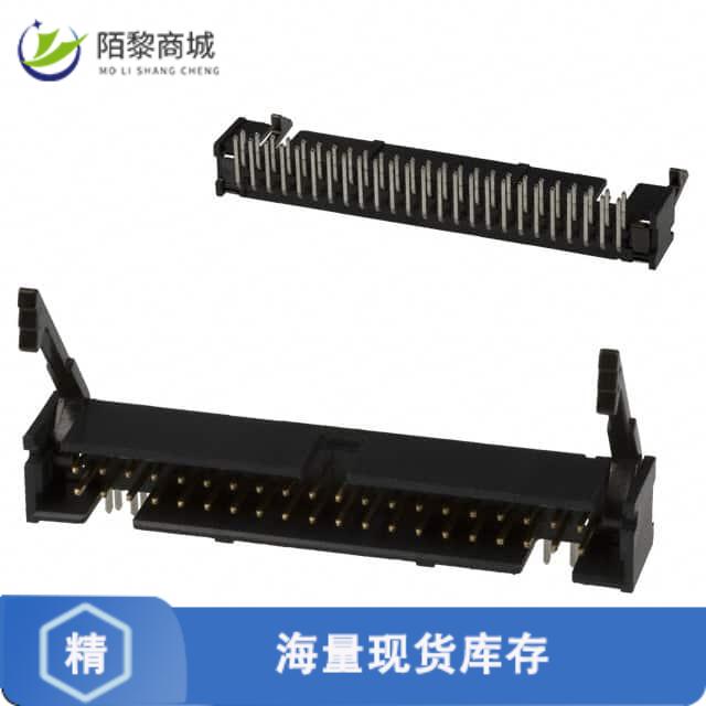 全新原装1-1761607-5正品/CONN HEADER R/A 50POS 2.54MM