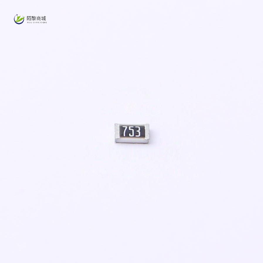 全新原装PTFR0805B75K0P9正品/75kΩ ±0.1% 130mW