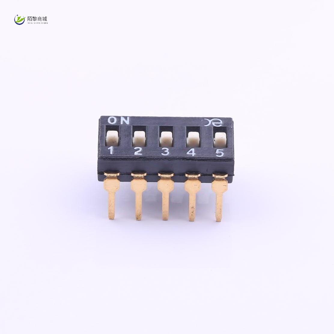 全新原装DSIC05LHGET正品/2.54mm 5位高推 拨码