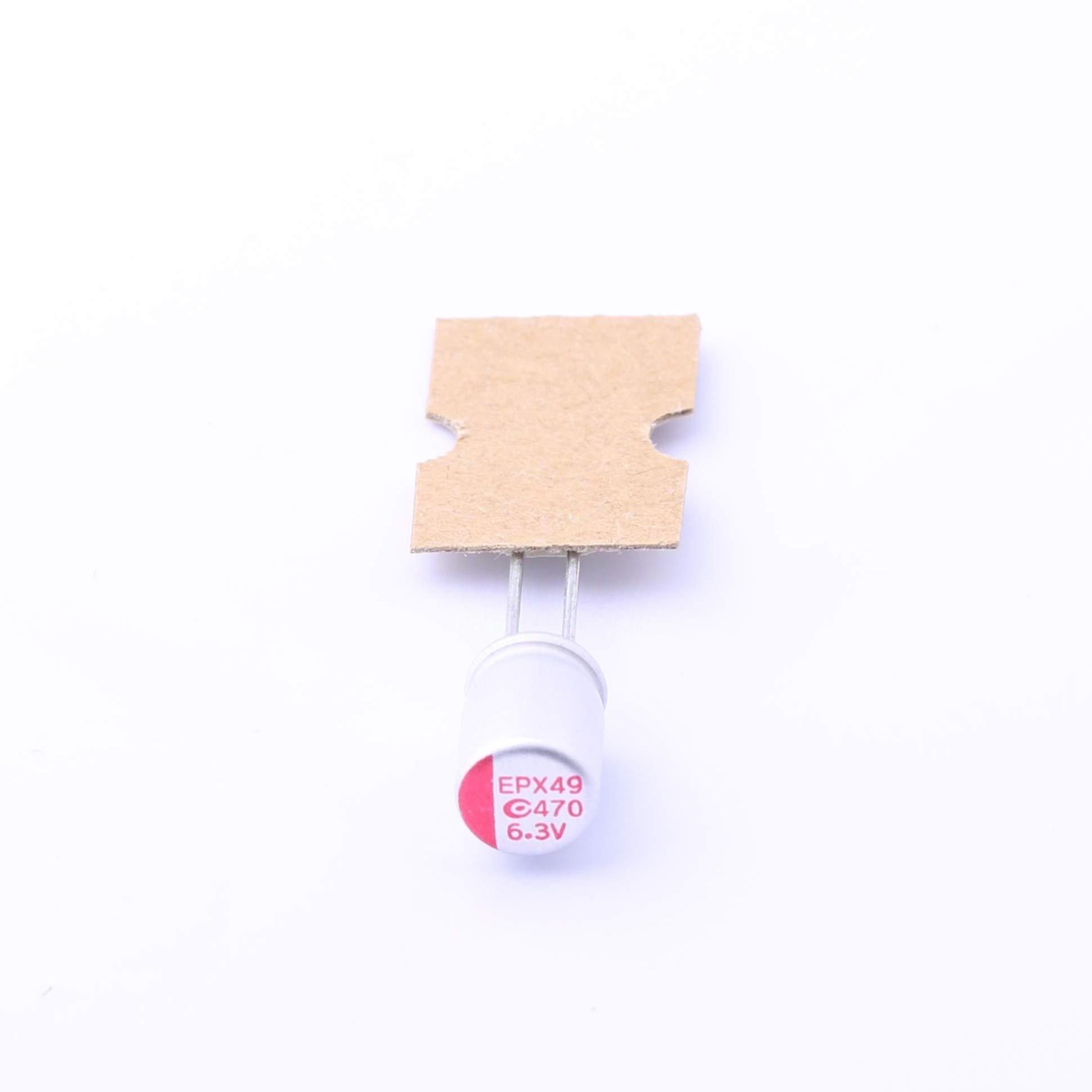 全新原装6R3AREP471M06X8E13T正品/470uF ±20% 6.3V