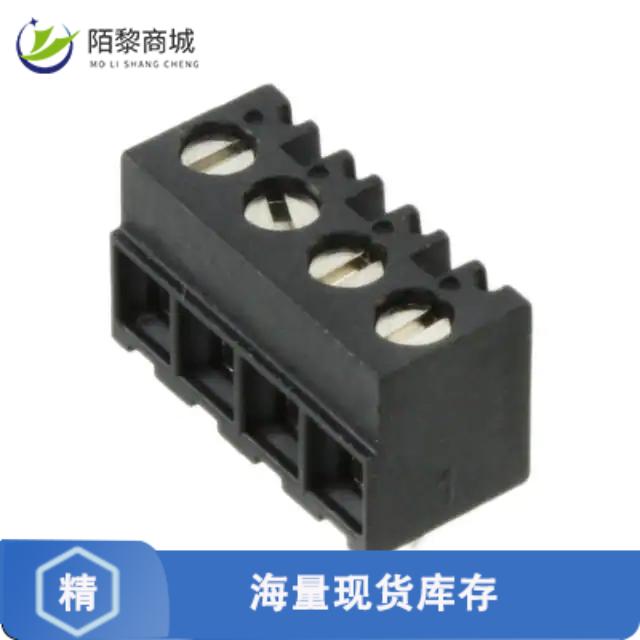 全新原装1776113-4正品/TERM BLK 4P SIDE ENT 3.81MM PCB