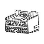 全新原装1318757-2正品/CONN PLUG HSG 26POS 2.20MM